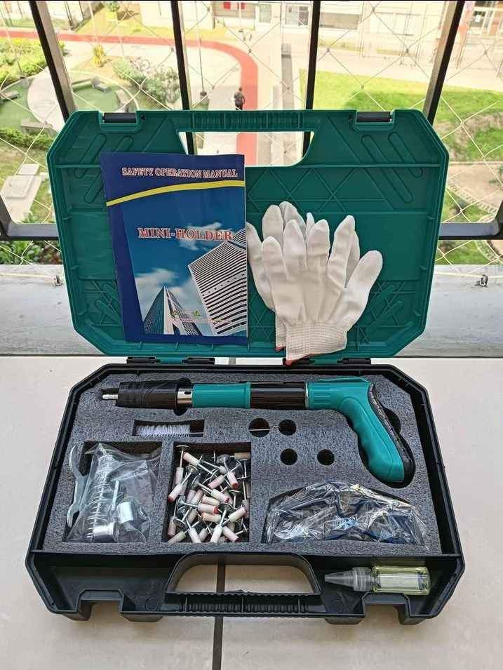 🔥 HERRAMIENTA INDUSTRIAL DE FIJACION DE CLAVOS + 100 Clavos GRATIS🎁